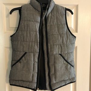 Quilted puff vest